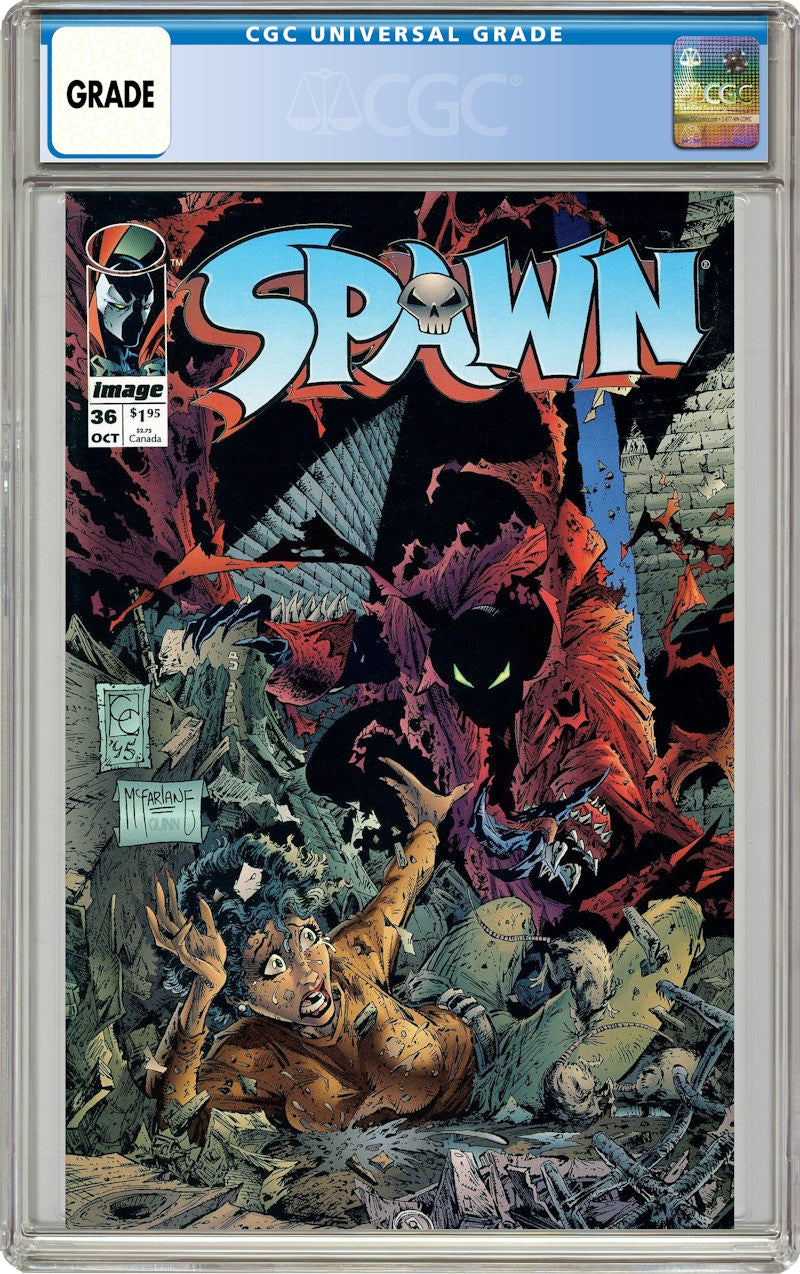 Image Spawn (1992 Image) #36D Comic Book CGC Graded