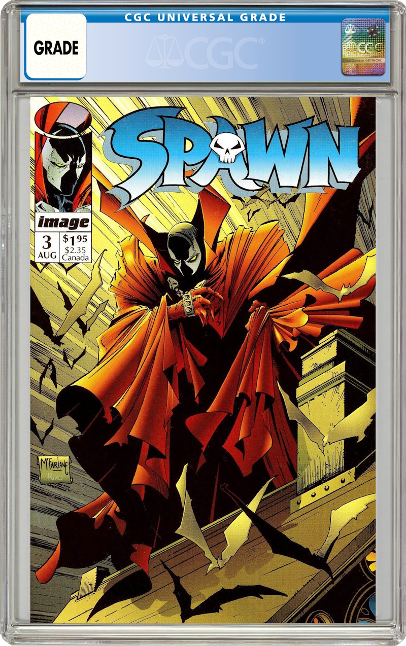 Image Spawn (1992 Image) #3D Comic Book CGC Graded