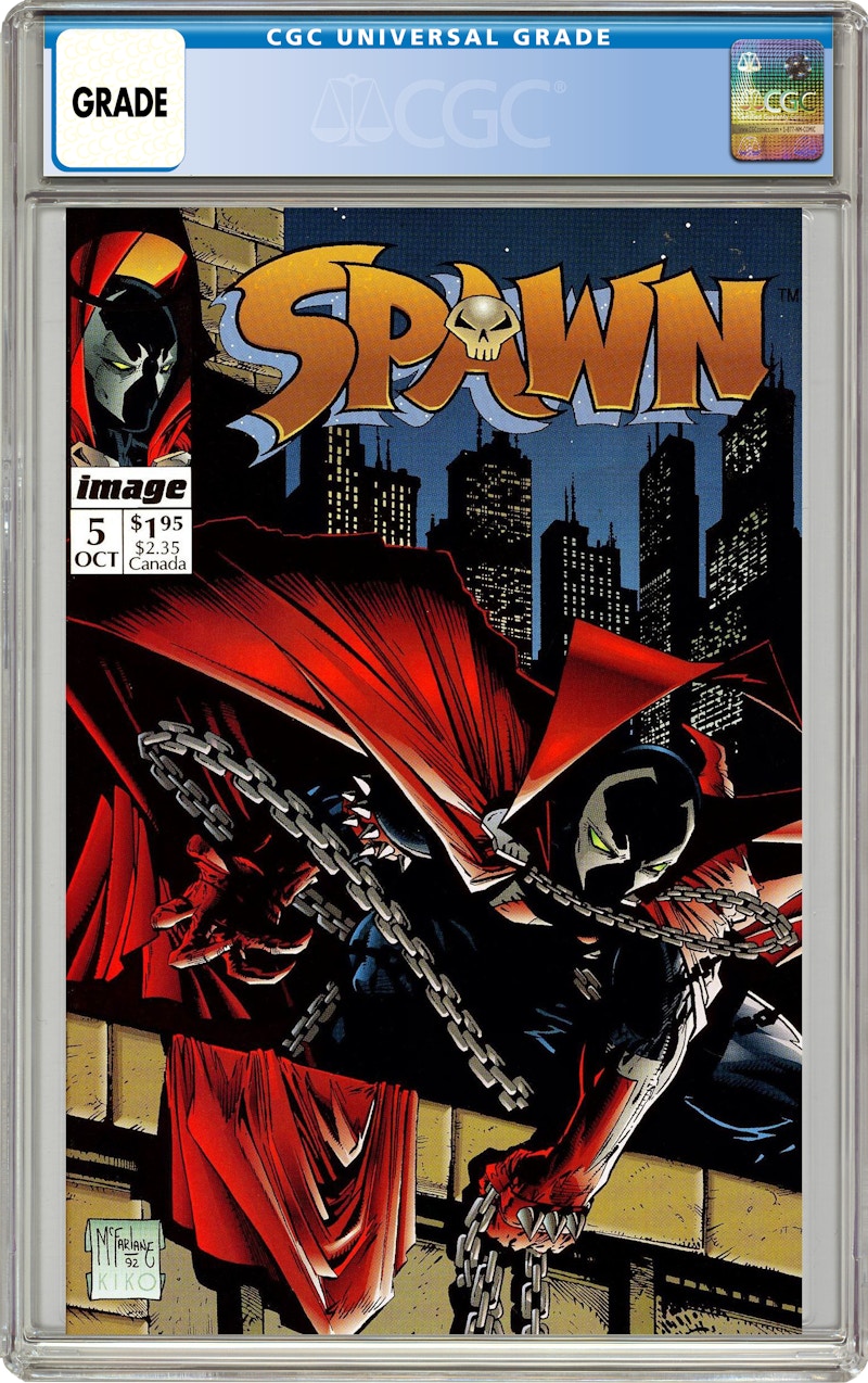 Image Spawn (1992 Image) #5D Comic Book CGC Graded