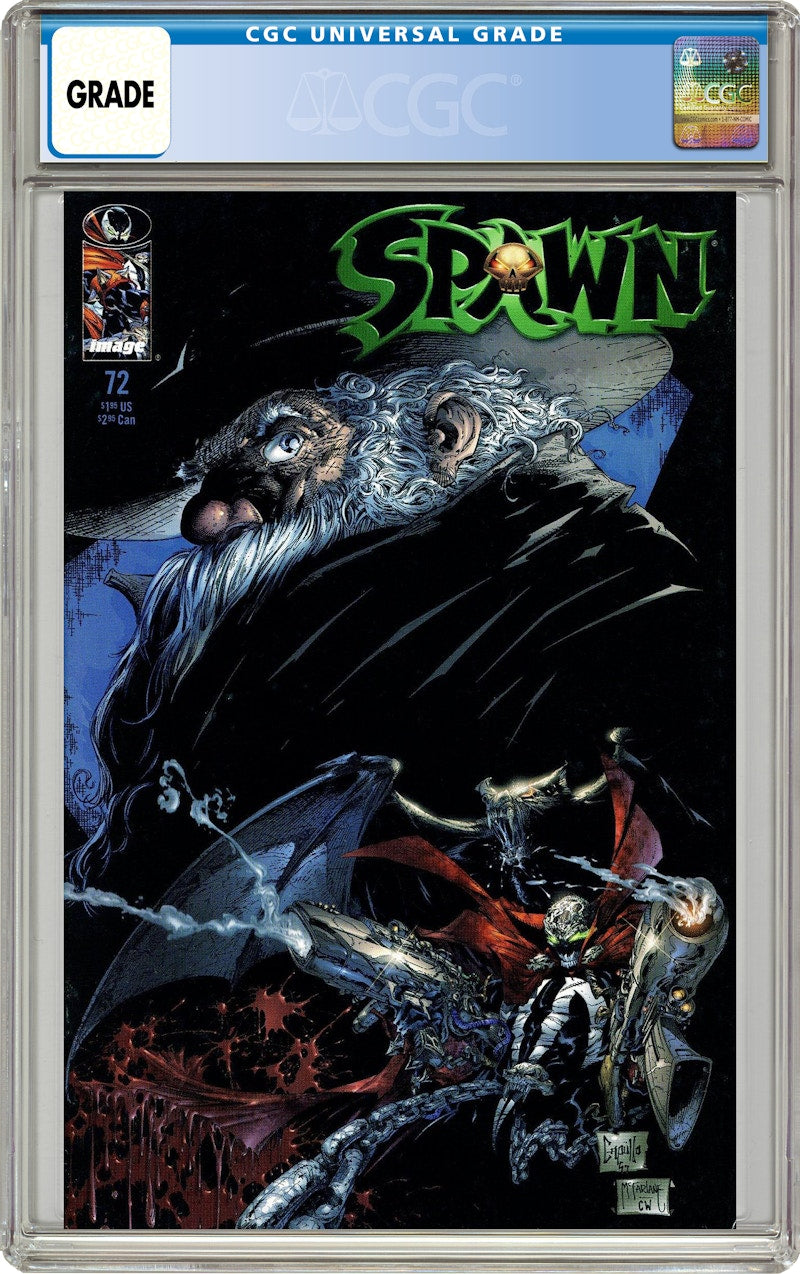 Image Spawn (1992 Image) #72 Comic Book CGC Graded