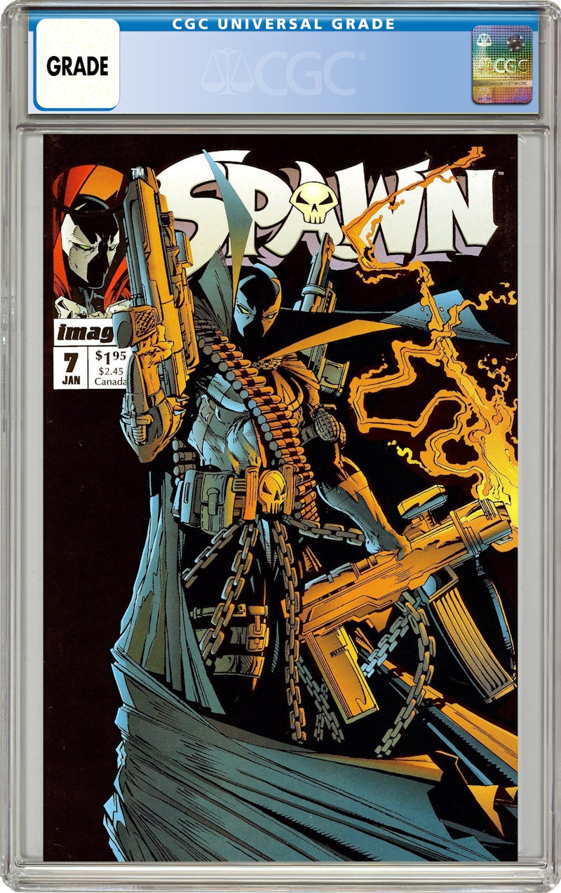 Image Spawn (1992 Image) #7D Comic Book CGC Graded