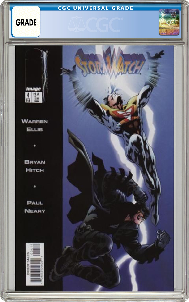 Image Stormwatch (1997 2nd Series) #4 Comic Book CGC Graded