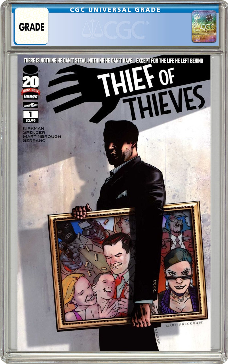 Image Thief of Thieves #1 Comic Book CGC Graded