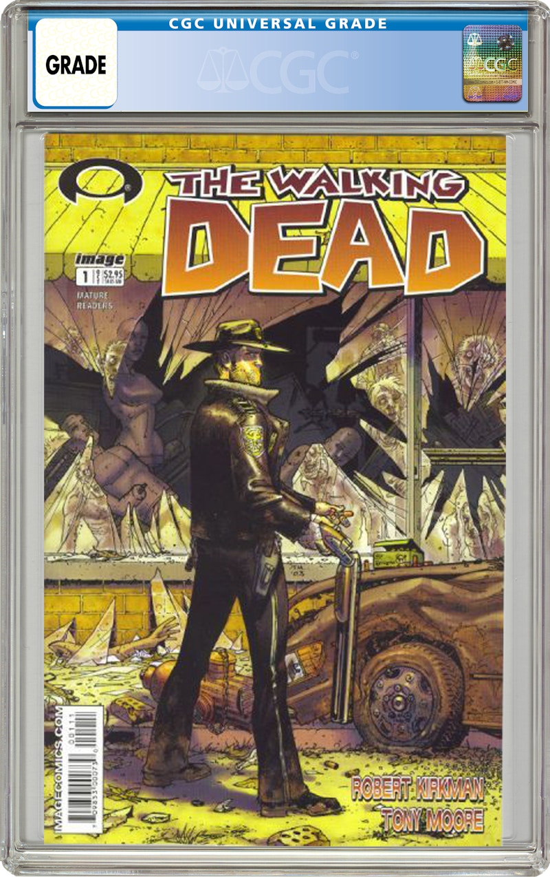 Image Walking Dead #1 Comic Book CGC Graded
