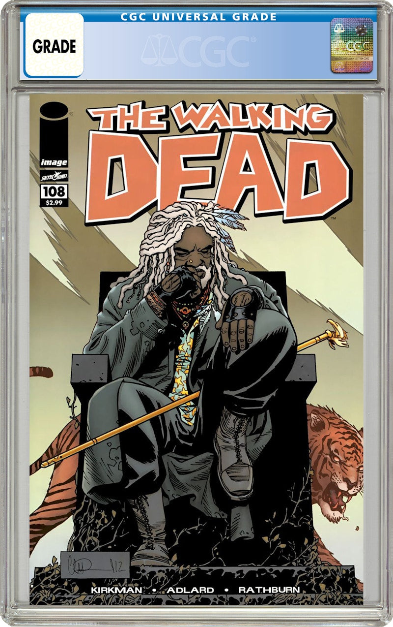 Image Walking Dead #108 (1st App of Ezekiel) Comic Book CGC Graded