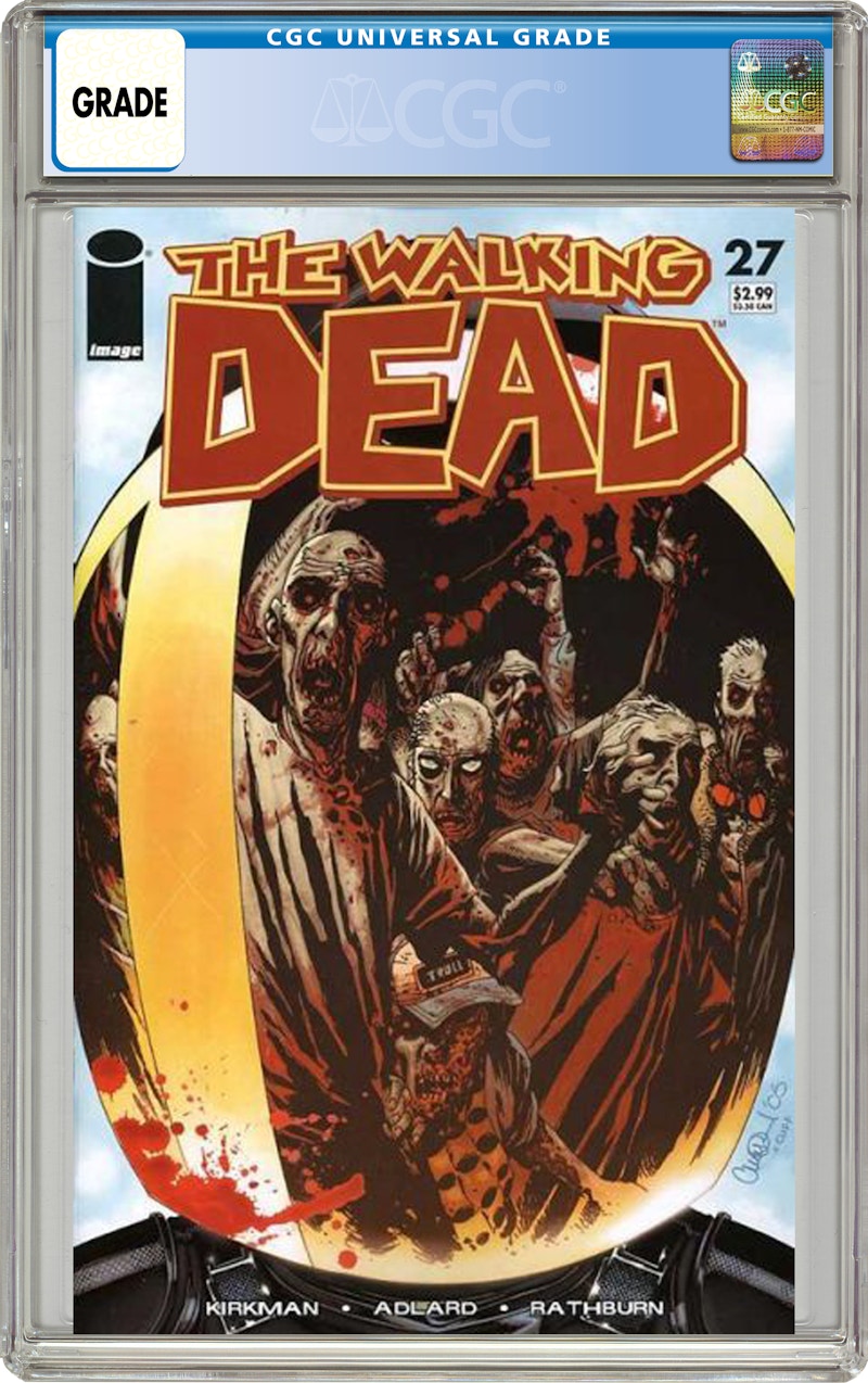 Image Walking Dead #27 (1st App of the Governor) Comic Book CGC Graded