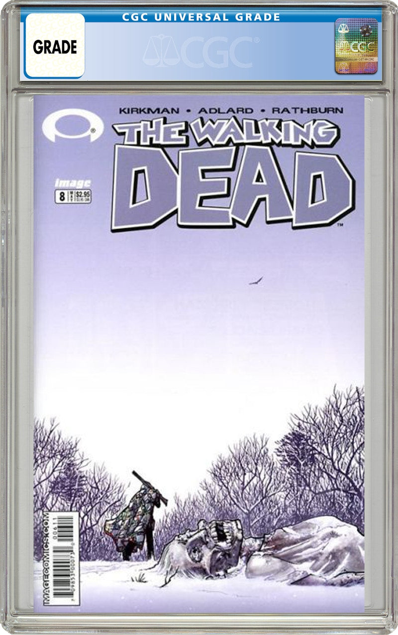 Image Walking Dead #8 Comic Book CGC Graded