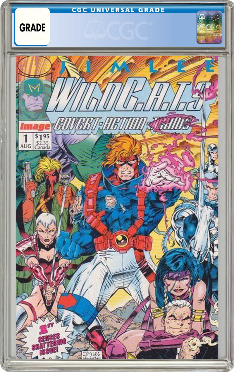 Image WildC.A.T.S: Covert Action Teams #1 Comic Book CGC Graded