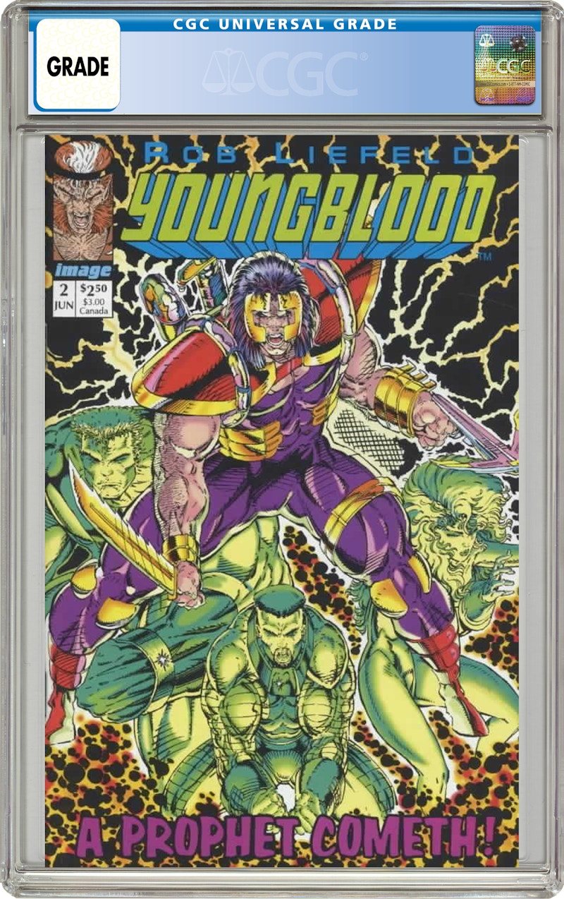Image Youngblood (1992 1st Series) #2A Comic Book CGC Graded