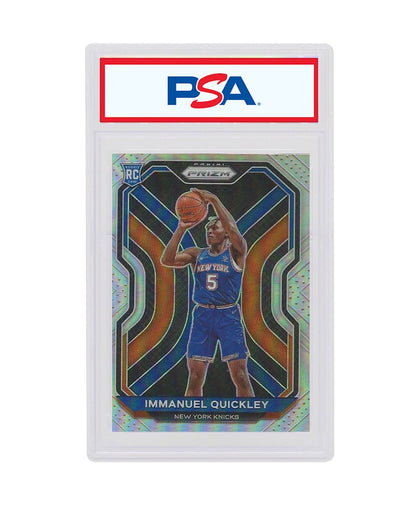 Immanuel Quickley 2020 Panini Prizm Rookie Silver #296 (PSA or BGS Graded)