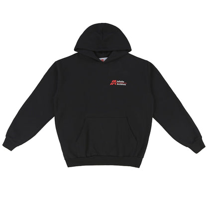 Infinite Archives Logo Something To Believe In Hoodie Black