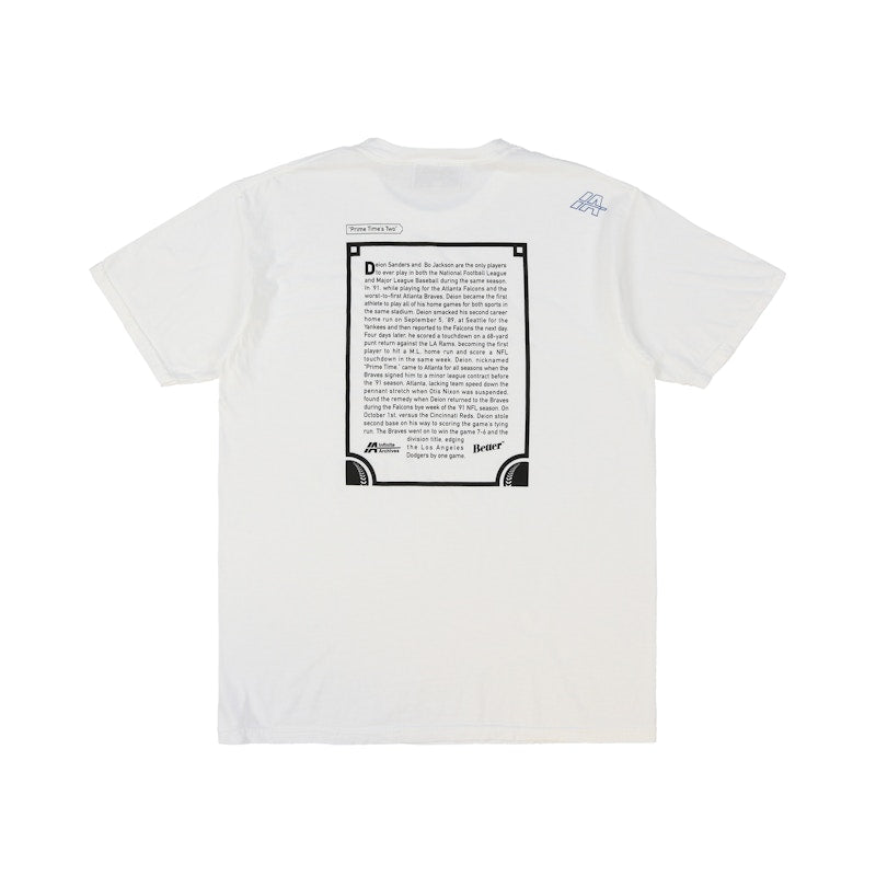 Infinite Archives x Better Primes Times Two Tee White