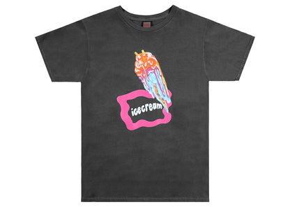 Infinite Archives x Ice Cream Classic Cream T-Shirt Black