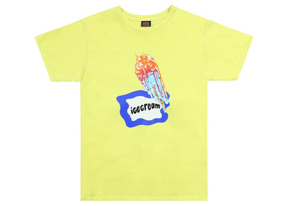 Infinite Archives x Ice Cream Classic Cream T-Shirt Yellow