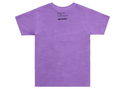 Infinite Archives x Ice Cream Double Cream T-Shirt Purple