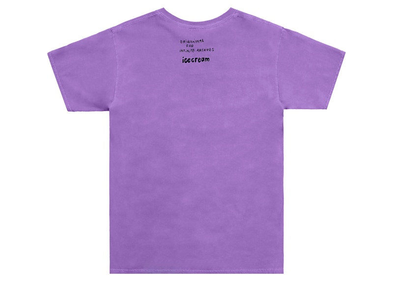 Infinite Archives x Ice Cream Double Cream T-Shirt Purple
