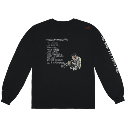 Infinite Archives x Matt Mccormick Forever In Our Hearts L/S Tee Black