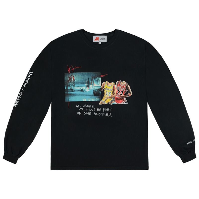 Infinite Archives x Matt Mccormick Forever In Our Hearts L/S Tee Black