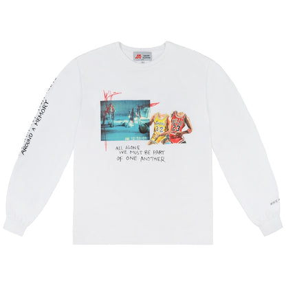 Infinite Archives x Matt Mccormick Forever In Our Hearts L/S Tee White