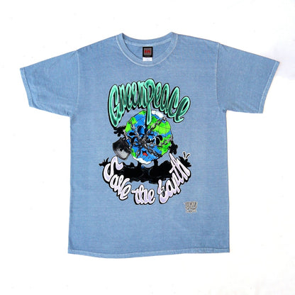 Infinite Archives x Shaun Crawford T-Shirt Light Blue