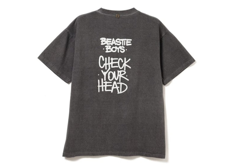 Insonnia Projects x Beastie Boys Check Your Head T-Shirt Vintage Black