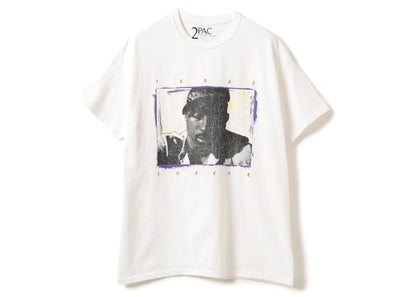 Insonnia Projects x Tupac Shakur B T-Shirt Vintage White