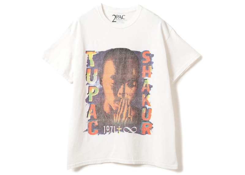 Insonnia Projects x Tupac Shakur C T-Shirt Vintage White