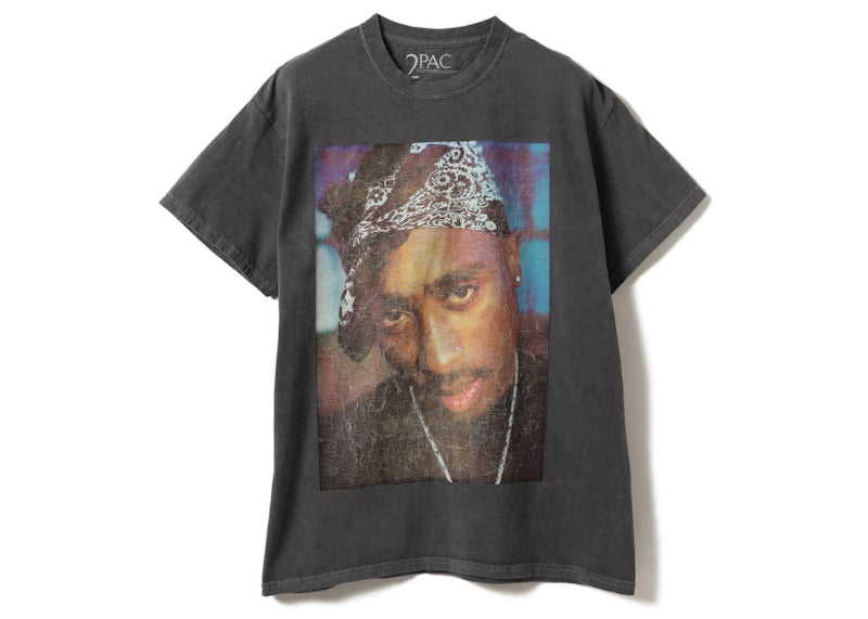 Insonnia Projects x Tupac Shakur D T-Shirt Vintage Black