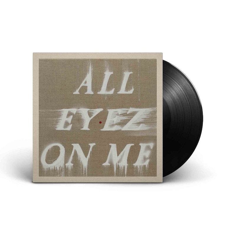 Interscope Records 2Pac - All Eyez On Me by Ed Ruscha Gallery Vinyl Record (Signed, Edition of 100)
