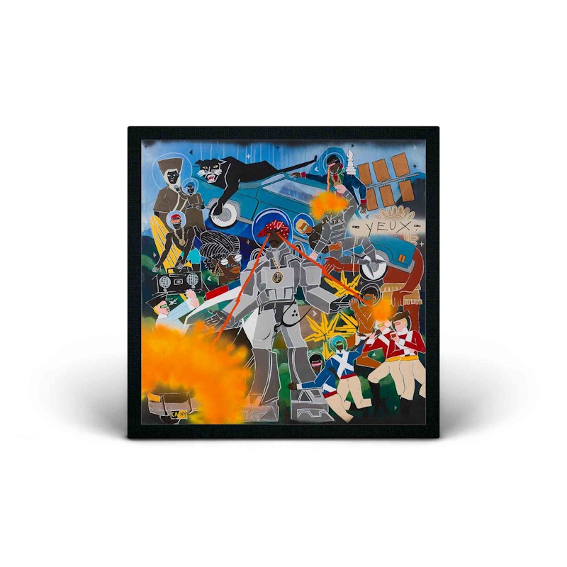 Interscope Records 2Pac - Me Against The World by Umar Rashid Gallery Vinyl Record (Signed, Edition of 100)