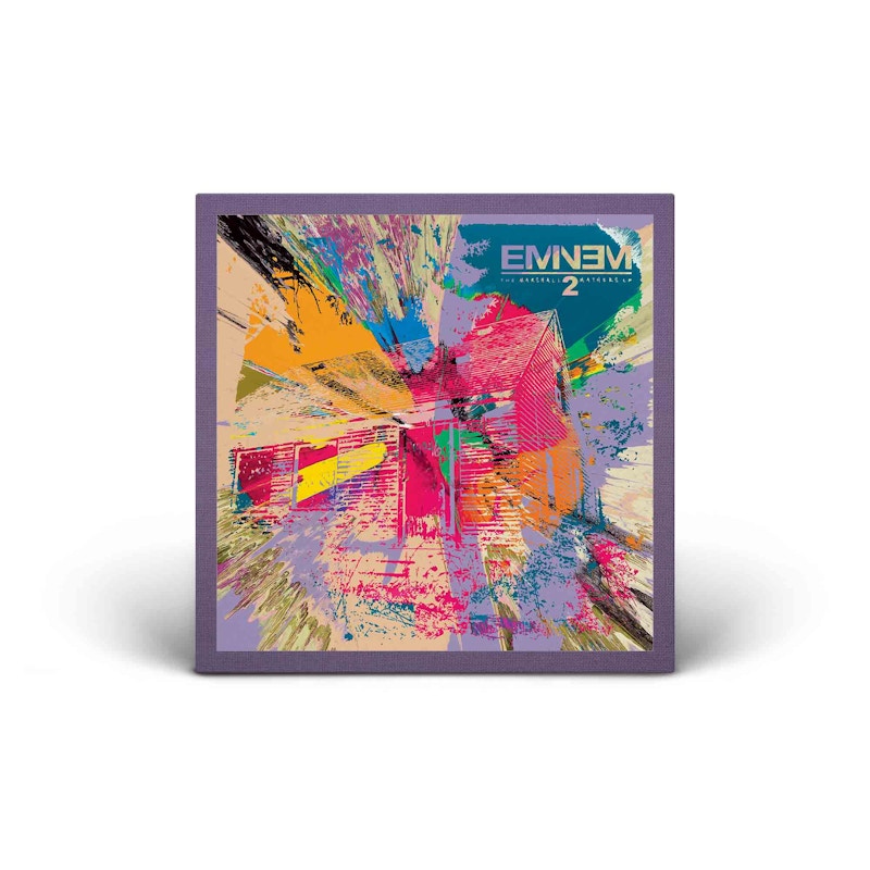 Interscope Records Eminem - The Marshall Mathers LP 2 by Damien Hirst Gallery Vinyl Record (Signed, Edition of 100)