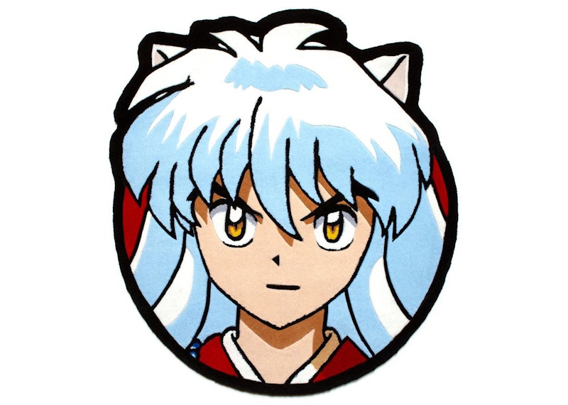 Hypland X Naruto Inuyasha Head Rug