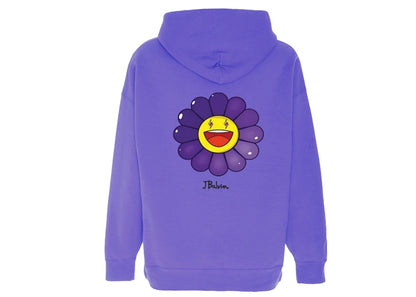 J Balvin Morado x Takashi Murakami Flower Hoodie Purple