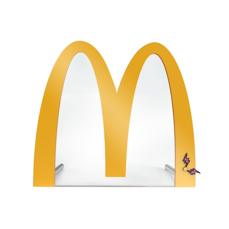 J Balvin x McDonald's Clock Yellow