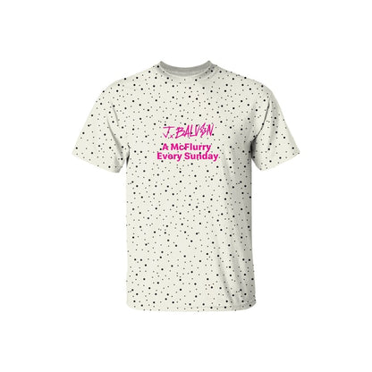 J Balvin x McDonald's Ice Cream Tee 1 White