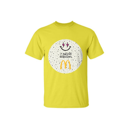 J Balvin x McDonald's Ice Cream Tee 2 Yellow
