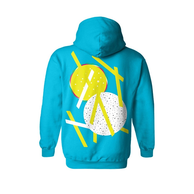 J Balvin x McDonald's Meal Hoodie Blue