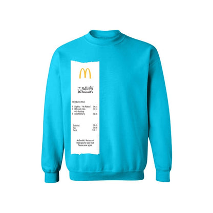 J Balvin x McDonald's Meal Sweatshirt Blue