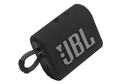 JBL GO3 Portable Waterproof Wireless Speaker JBLGO3BLKAM Black
