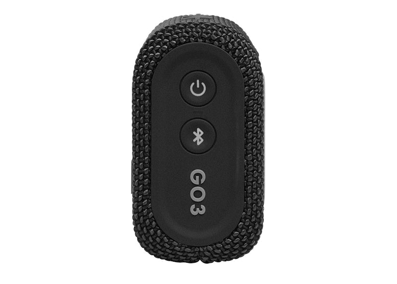 JBL GO3 Portable Waterproof Wireless Speaker JBLGO3BLKAM Black