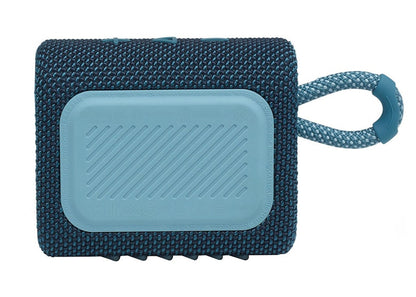 JBL GO3 Portable Waterproof Wireless Speaker JBLGO3BLUAM Blue