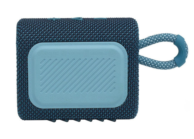 JBL GO3 Portable Waterproof Wireless Speaker JBLGO3BLUAM Blue