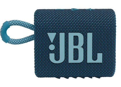 JBL GO3 Portable Waterproof Wireless Speaker JBLGO3BLUAM Blue