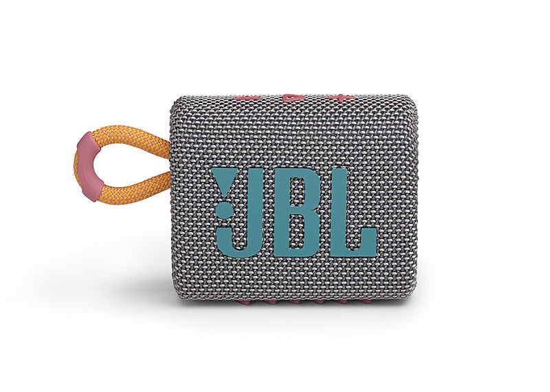 JBL GO3 Portable Waterproof Wireless Speaker JBLGO3GRYAM Gray