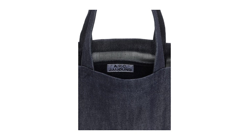 JJJJound x A.P.C. Shopping Small Tote Bag Indigo