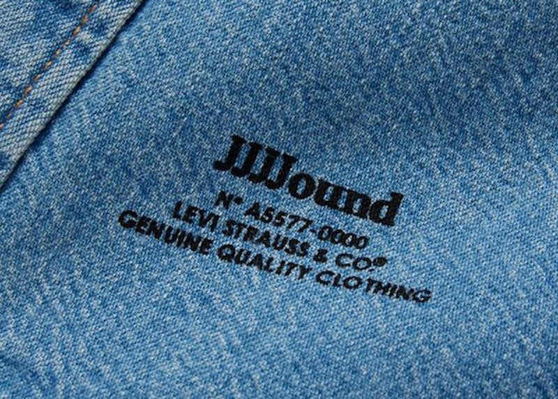 JJJJound x Levi's Western Denim Shirt Medium Wash
