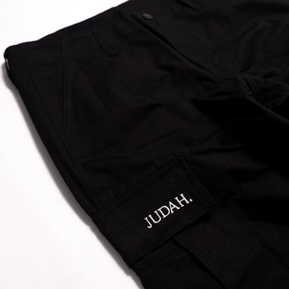 JUDAH. Cargo Pants Black