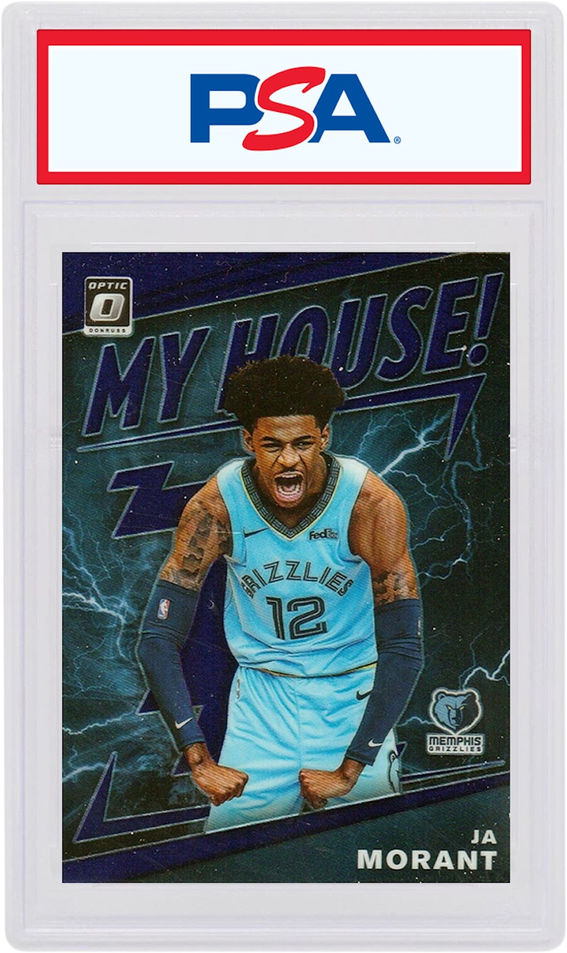 Ja Morant 2019 Donruss Optic My House Rookie Purple #7 (PSA or BGS Graded)