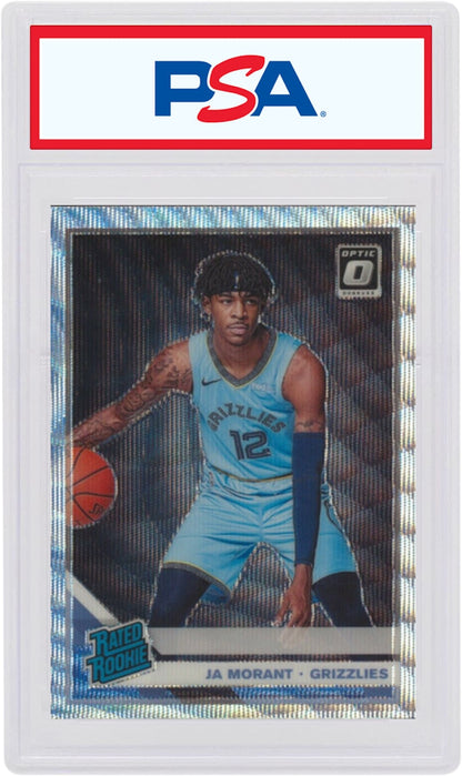 Ja Morant 2019 Donruss Optic Rookie Fanatics Box Set #168 (PSA or BGS Graded)