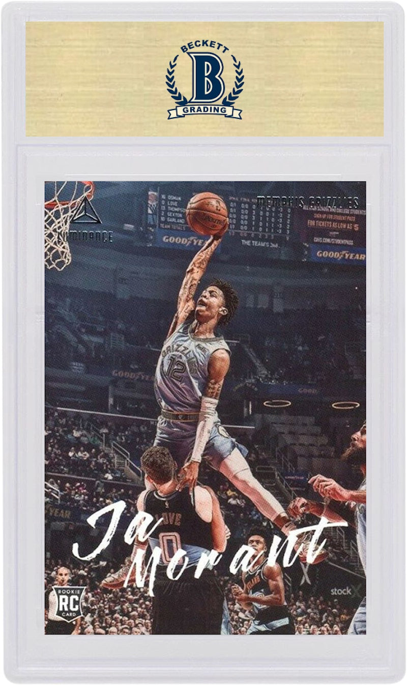 Ja Morant 2019 Panini Chronicles Luminance #165 (PSA or BGS Graded)